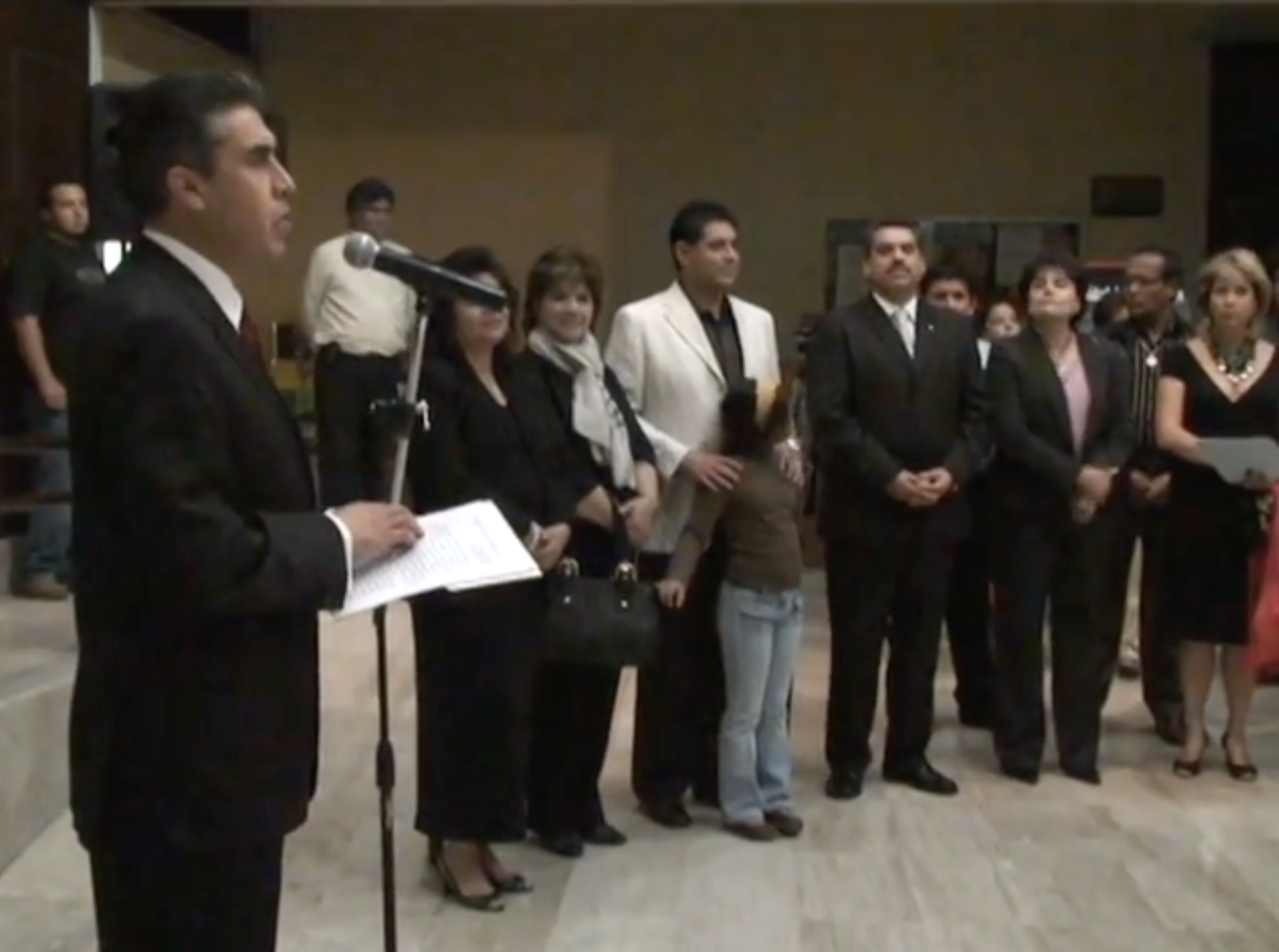 Inauguración pictórica - Congreso del Estado de Durango